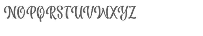 Wishteria Font UPPERCASE