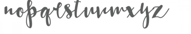 wild abandon script font Font LOWERCASE