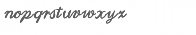 willow script font Font LOWERCASE