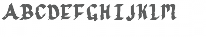 witch font Font UPPERCASE