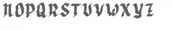 witch font Font UPPERCASE