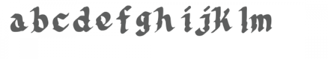 witch font Font LOWERCASE