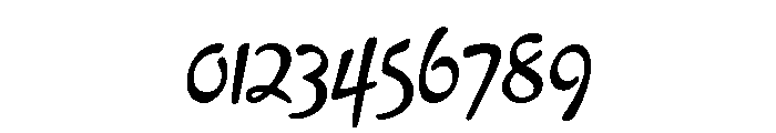 Willard Sniffin Script Bold Font OTHER CHARS