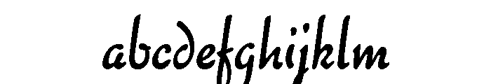 Willard Sniffin Script Bold FONT