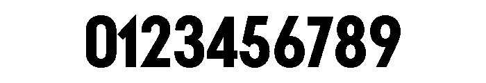 Windlesham Condensed Bold Font OTHER CHARS