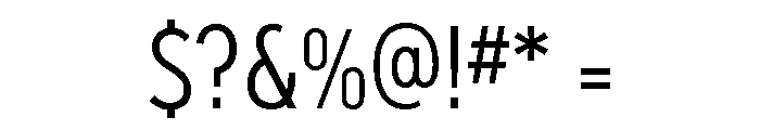Windlesham Condensed Book Font OTHER CHARS