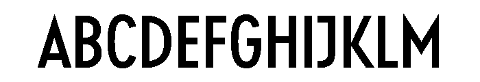 Windlesham Condensed Medium Font UPPERCASE