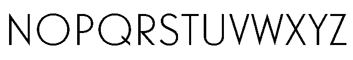 Windlesham Light Font UPPERCASE