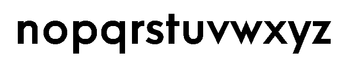 Windlesham Medium Font LOWERCASE