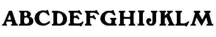 Windsor Bold Font UPPERCASE