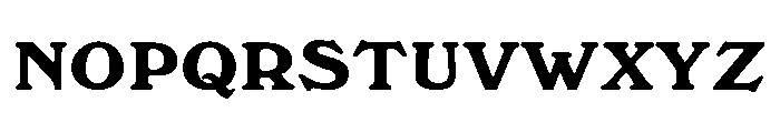 Windsor Bold Font UPPERCASE
