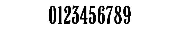 Windsor Medium Elongated Font OTHER CHARS