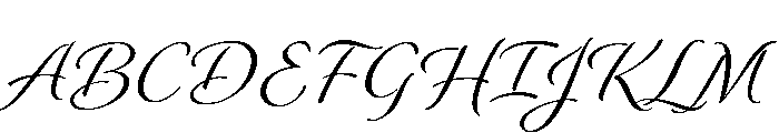 Winsome Regular Font UPPERCASE