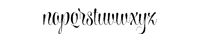 Wishes Display Bold Font LOWERCASE