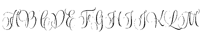 Wishes Display Light Font UPPERCASE