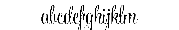 Wishes Text Bold FONT