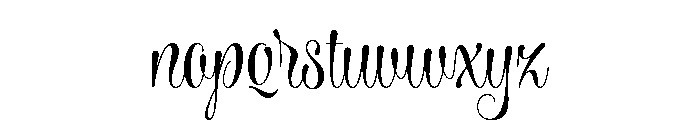 Wishes Text Bold Font LOWERCASE