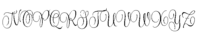 Wishes Text Light Font UPPERCASE