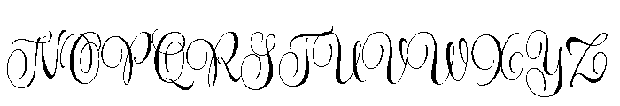 Wishes Text Regular Font UPPERCASE