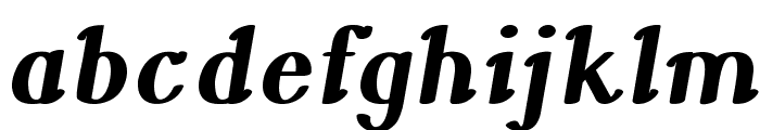 Wiggle-Bold Font LOWERCASE