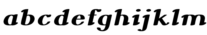Wiggle-ExpandedBold Font LOWERCASE