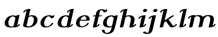 Wiggle-ExpandedRegular Font LOWERCASE