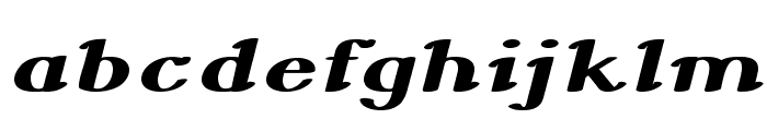 Wiggle-ExtraexpandedBold Font LOWERCASE