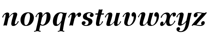 WilkeLTStd-BoldItalic Font LOWERCASE