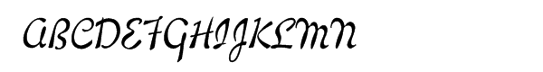 Willard Sniffin Light Script Sample