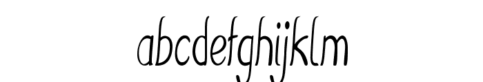 Windfall-ExtracondensedRegular Font LOWERCASE