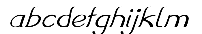Windfall-Italic Font LOWERCASE
