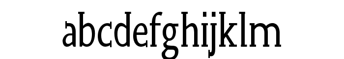 Wink-CondensedRegular Font LOWERCASE