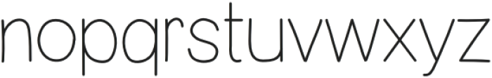 WK Aura Light Regular otf (300) Font LOWERCASE