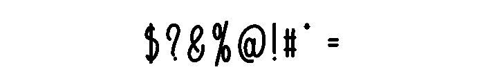 Wlangler Holiday Font OTHER CHARS