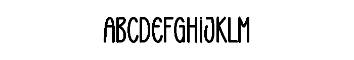 Wlangler Holiday Font UPPERCASE