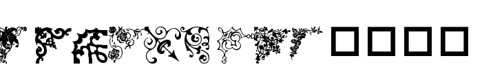 wmcorners3 Font LOWERCASE