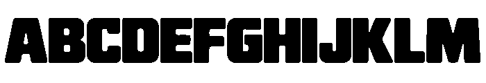 WOBBLE Font UPPERCASE