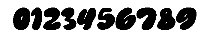 Wobbble Font OTHER CHARS