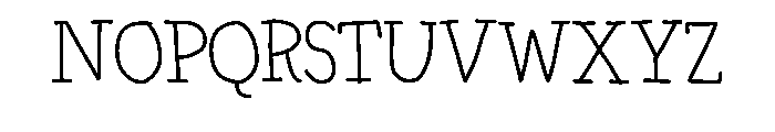 Wobbi Regular Font UPPERCASE