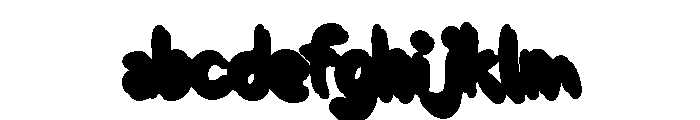 Wobble Ink Extrude FONT