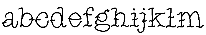 Wobble Ink Medium FONT