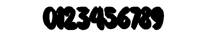 WobbleInk-Extrude Font OTHER CHARS