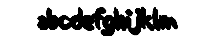 WobbleInk-Extrude FONT