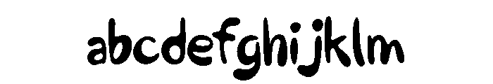 WobbleInk-Regular FONT