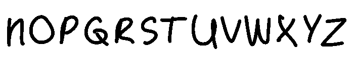 Wobbleton Medium Font UPPERCASE
