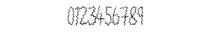 Wobbly Wire By Squeeb C Regular Font OTHER CHARS
