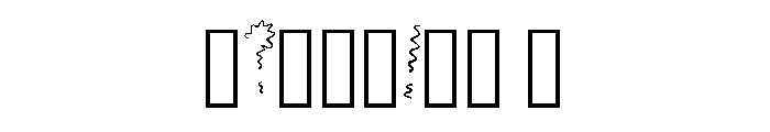Wobbly Wire By Squeeb C Regular Font OTHER CHARS