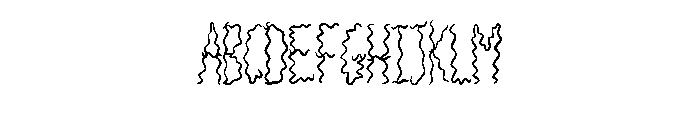 Wobbly Wire By Squeeb C Regular FONT