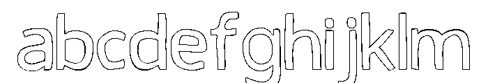 Woblen Outline FONT