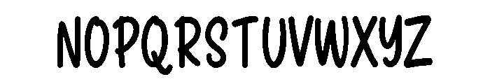 Wobli Regular Font UPPERCASE